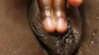 Black Amateur Pussy on Webcam