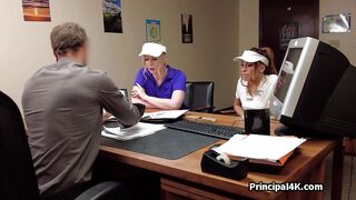 Stealing golf goods leads to threesome