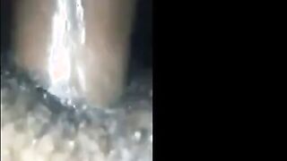 Black Bareback Amateur Takes Big Cock