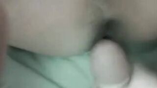 Bareback Amateur Gay Close-Up with Cum Filled Action