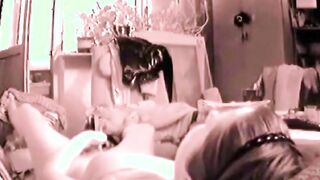 Hidden camera. Stepmom's masturbation break