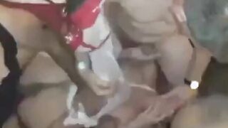 Deutscher Swinger Gangbang Creampie