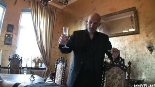 Big Tit sub gets punished