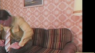 Stockinged Cutie gets pink cunt licked
