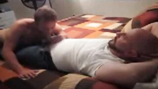 Bear Daddy Bareback Action