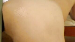 Fisting my gaping asshole with a big sex toy