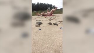 Nude Beach Boners: Big Cocks Outdoors Part 2