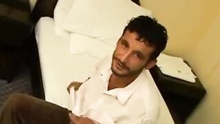 Big-Cocked Turkish Man Masturbating Solo