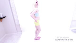 New Blonde gets Fucked Trying to Switch her Career