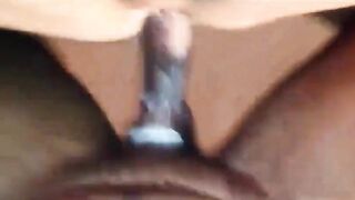 Black Cock Bareback for Amateur Interracial Couple