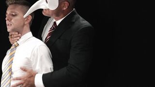 Ukranian twink fucked by masked older man