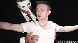 Ukranian twink fucked by masked older man