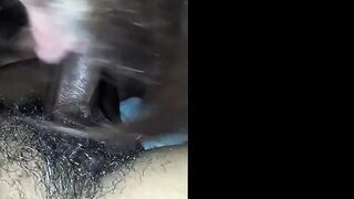 Crossdresser with Nice Titties Sucks a BBC