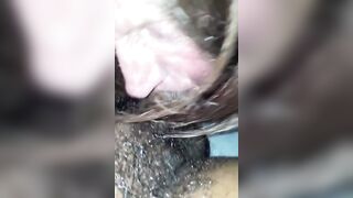 Crossdresser with Nice Titties Sucks a BBC