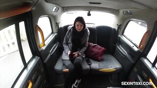 Slender ginger shows how to suck