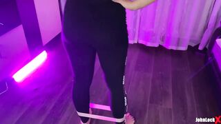babe Gf Head Penis and Doggy Style Pounded after Training -