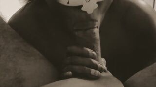 Rumi mature retro blow job