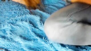 close-up twat masturbation with strong orgasm