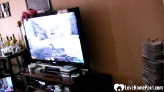 goddess stepsister offer a really gorgeous hand job