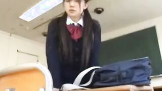 Japanese Amateur Girl Rubbing Herself