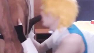 Sissy Beach Interracial Anal