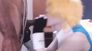 Sissy Beach Interracial Anal