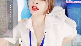 Hot Asian Teacher Playing With Her Pussy
