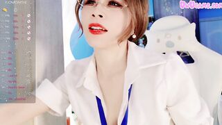 Hot Asian Teacher Playing With Her Pussy