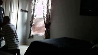 Latin Handyman Sucks Amateur Dick