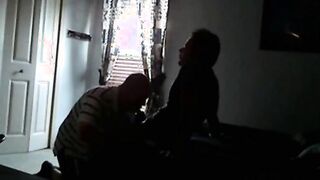 Latin Handyman Sucks Amateur Dick