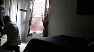 Latin Handyman Sucks Amateur Dick