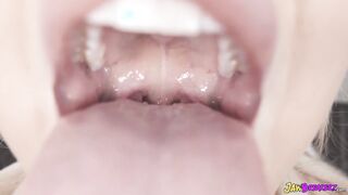 Blonde Teen INCREDIBLE BBC Interracial Blowjob