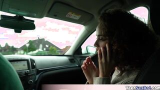 Extra cute stepsis versus her huge dildo