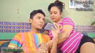 Indian Teen Boy Watch in porn video With Mosi Maa Hardcore Sex