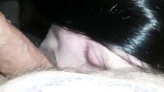 Submissive Crossdresser Sucks Daddy's Big Cock