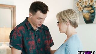 Stepmom gets to enjoy getting fucked by stepson