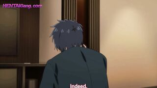 Horny Mom Lacting In Front of Stepson ▱ HENTAI Family Sex