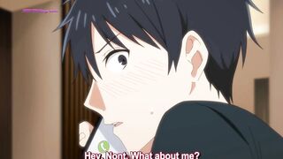 Horny Mom Lacting In Front of Stepson ▱ HENTAI Family Sex