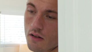 Ricky wants cock at the shower
