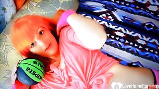 Hot cosplayer blows penis and gets rammed