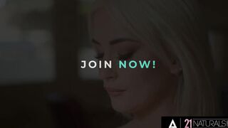 21 NATURALS - Adorable Blonde Lisi Kitty Riding A Long Dick With Her Tight Asshole