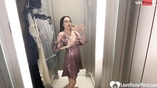 I love taking nudes while trying outfits