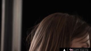21 NATURALS - Beautiful Zlata Shine Needs A Long Penis Deep Inside Her Booty Before Getting Cum On Her Twat