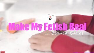 Bianca Bangs is obsessed with huge cocks. Any time she has the chance to imagine