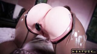 Scarlet Chase Latex Fuck Doll Hardcore Anal