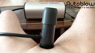 Julia Softdom - I Use the VacuGlide and Made my cock CUM LIKE A FOUNTAIN