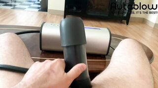 Julia Softdom - I Use the VacuGlide and Made my cock CUM LIKE A FOUNTAIN