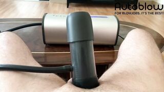 Julia Softdom - I Use the VacuGlide and Made my cock CUM LIKE A FOUNTAIN