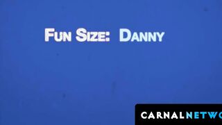 Danny Wilcoxx could not resist submitting himself to Cain as he gobbled the giant's s