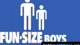 Danny Wilcoxx could not resist submitting himself to Cain as he gobbled the giant's s
